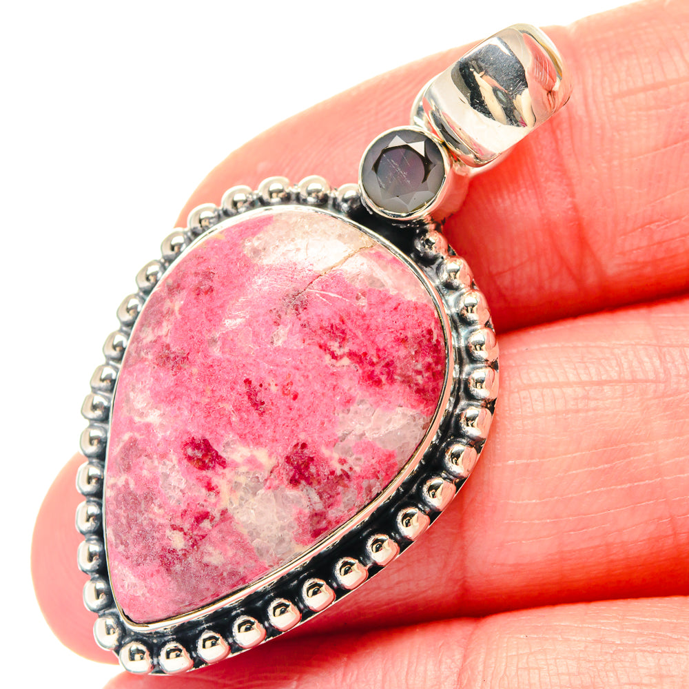 Thulite Pendants handcrafted by Anasilvercos - PD19719