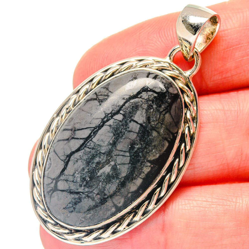Picasso Jasper Pendants handcrafted by Anasilvercos - PD19728