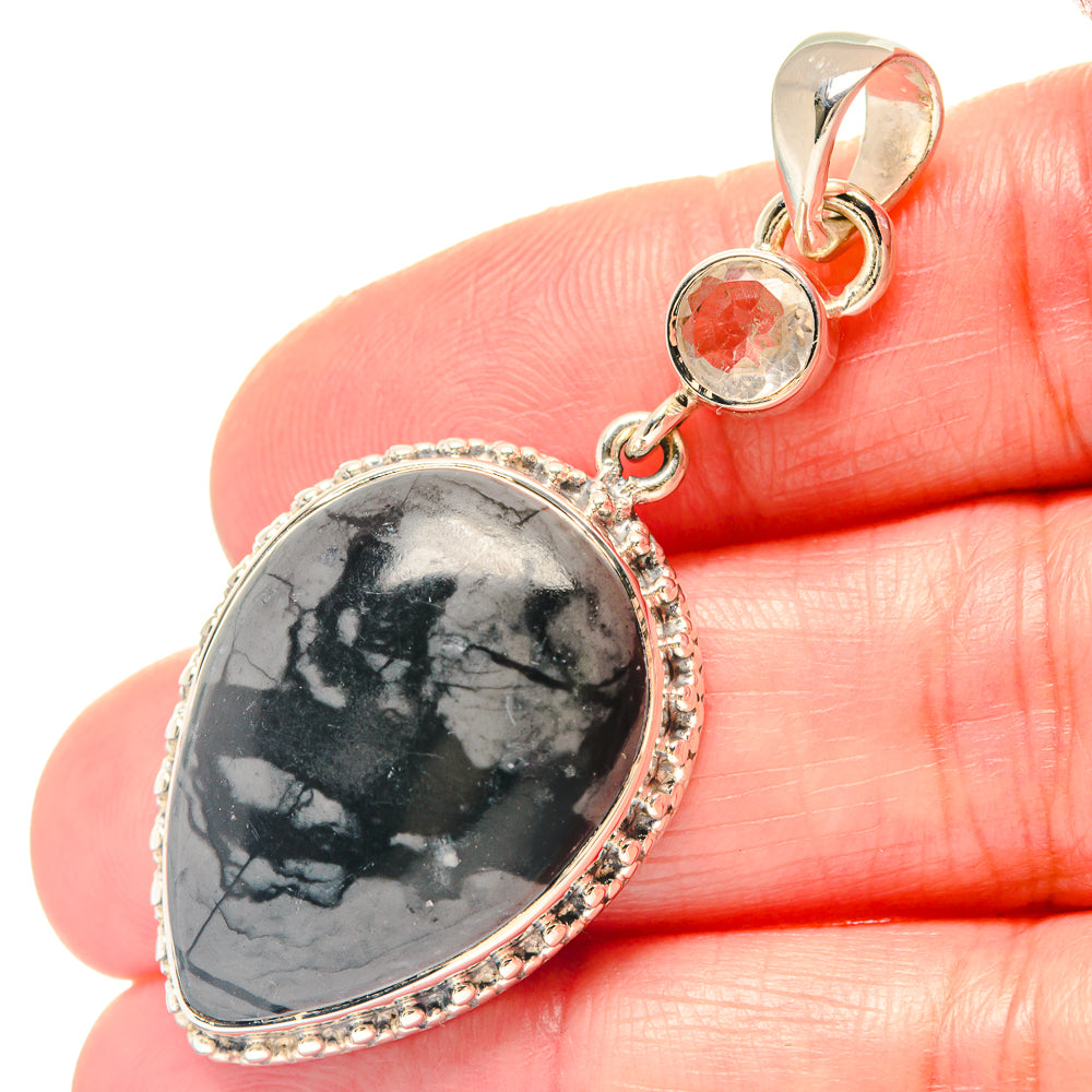 Picasso Jasper Pendants handcrafted by Anasilvercos - PD19730
