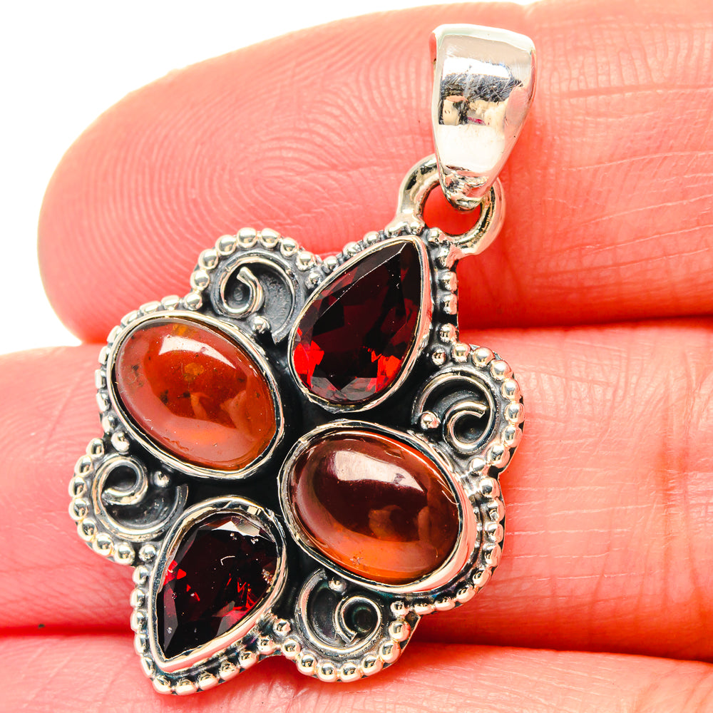 Carnelian Pendants handcrafted by Anasilvercos - PD19735