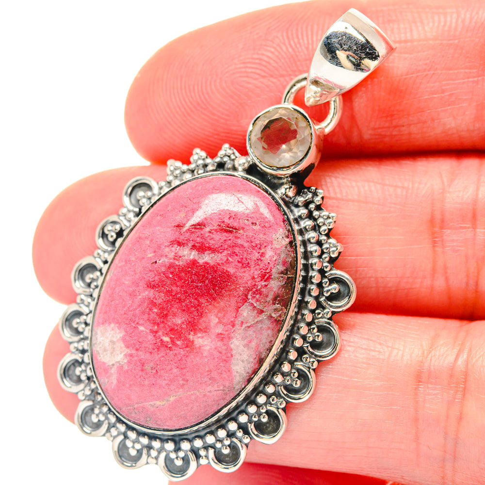 Thulite Pendants handcrafted by Anasilvercos - PD19759