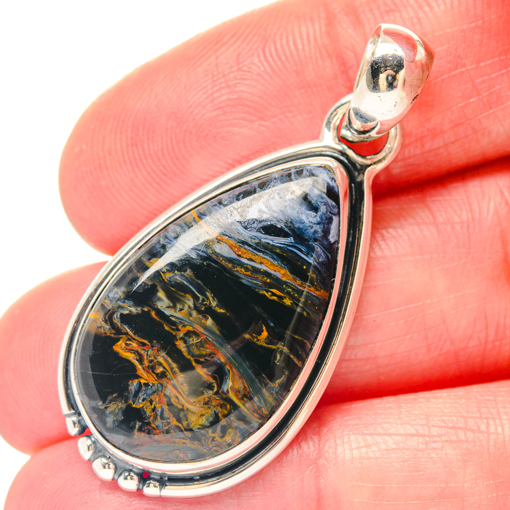 Pietersite Pendants handcrafted by Anasilvercos - PD19767