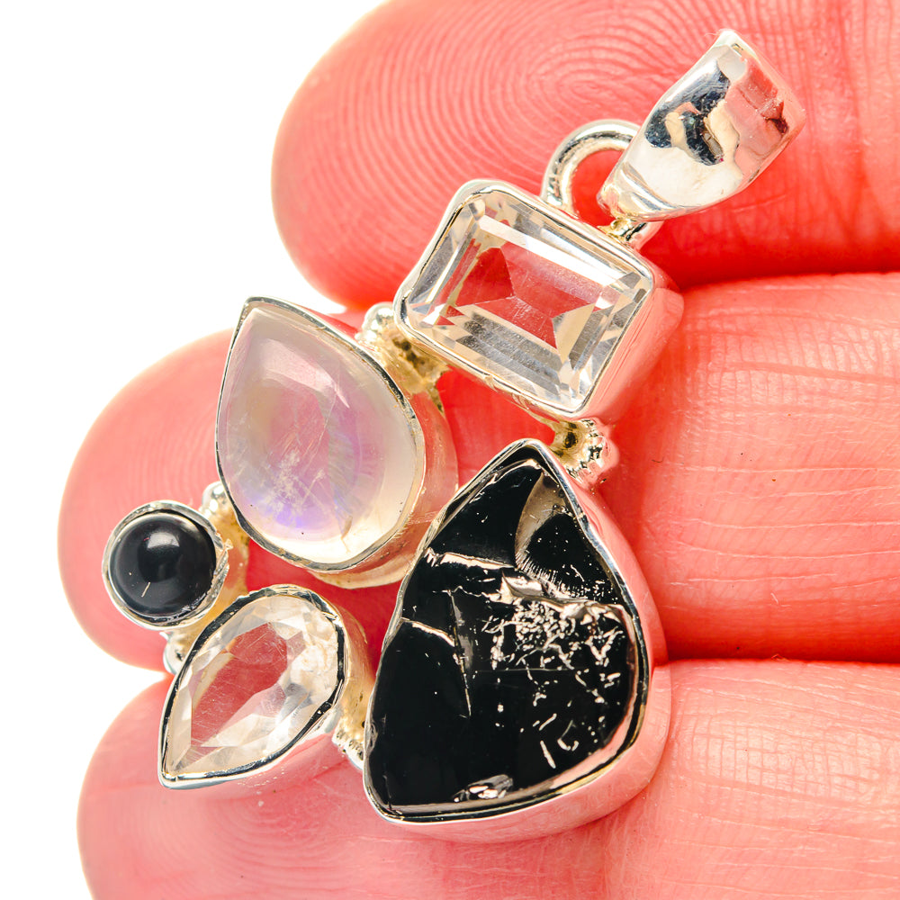 Shungite Pendants handcrafted by Anasilvercos - PD19768