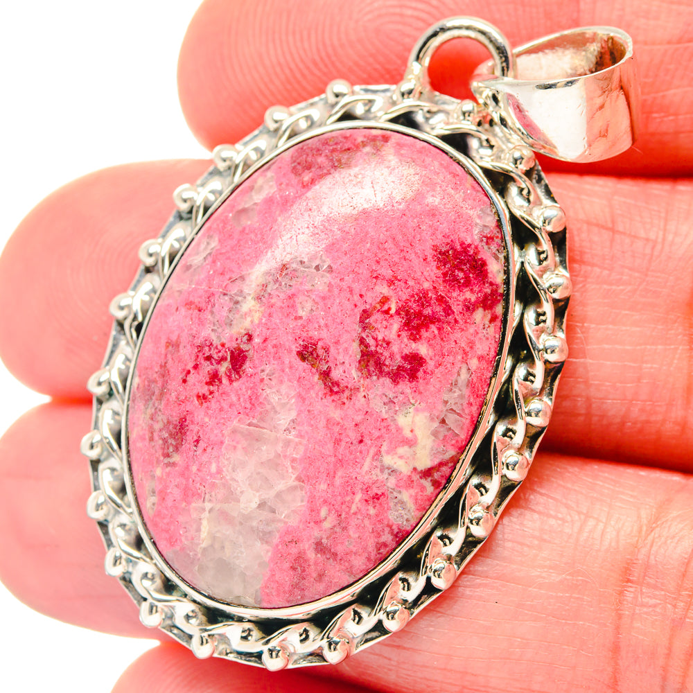 Thulite Pendants handcrafted by Anasilvercos - PD19793