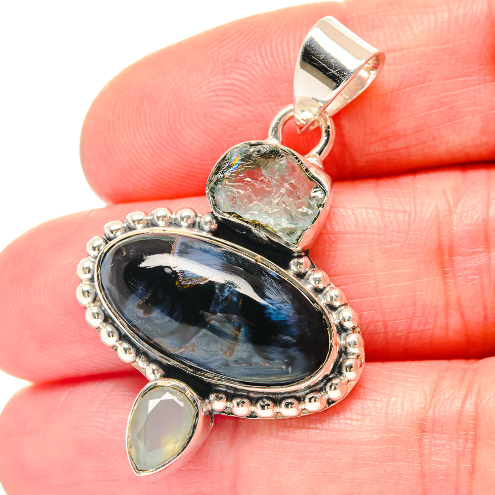 Pietersite Pendants handcrafted by Anasilvercos - PD19803