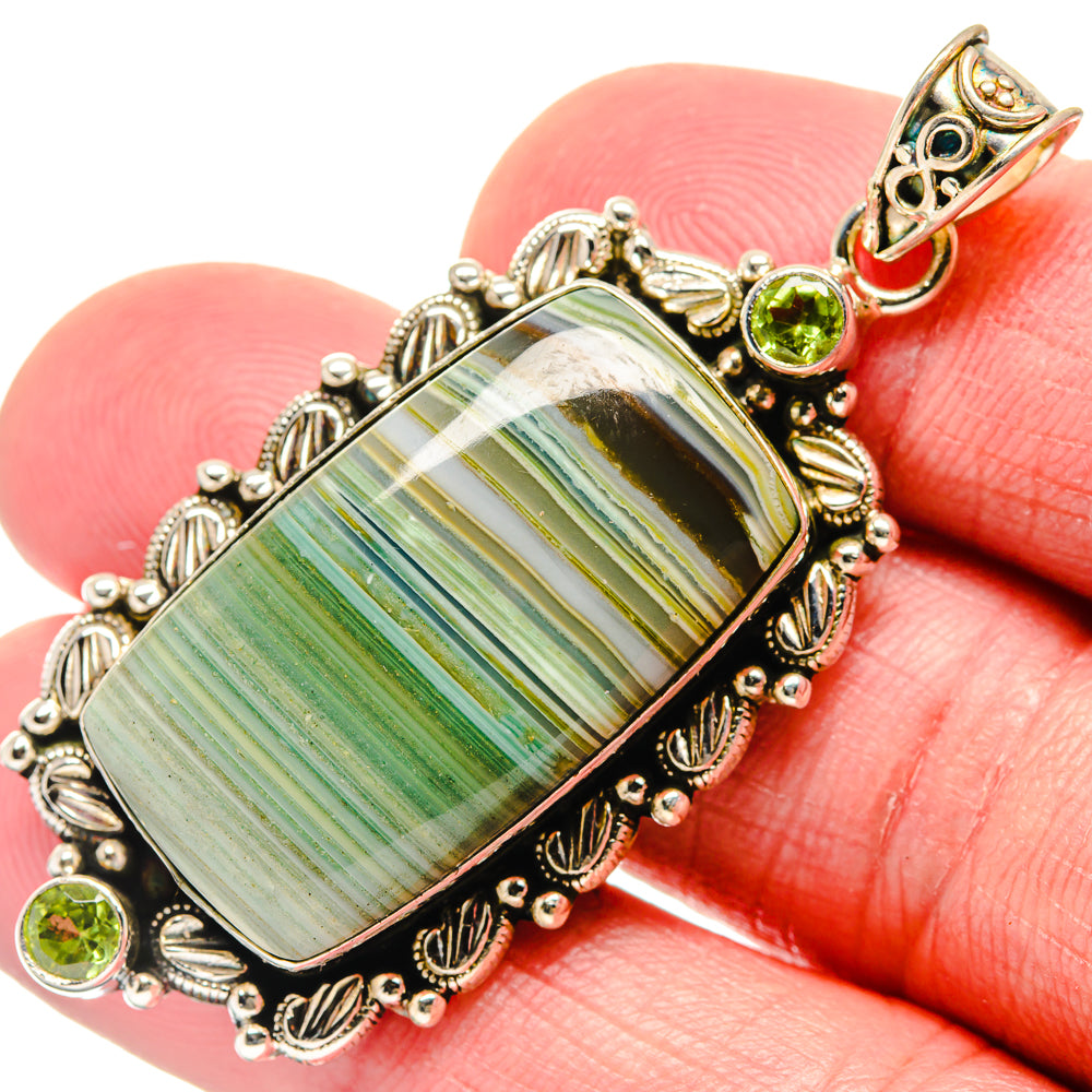 Ocean Jasper Pendants handcrafted by Anasilvercos - PD19853