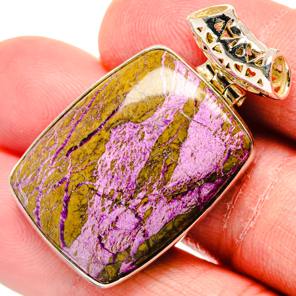 Stichtite Pendants handcrafted by Anasilvercos - PD19860