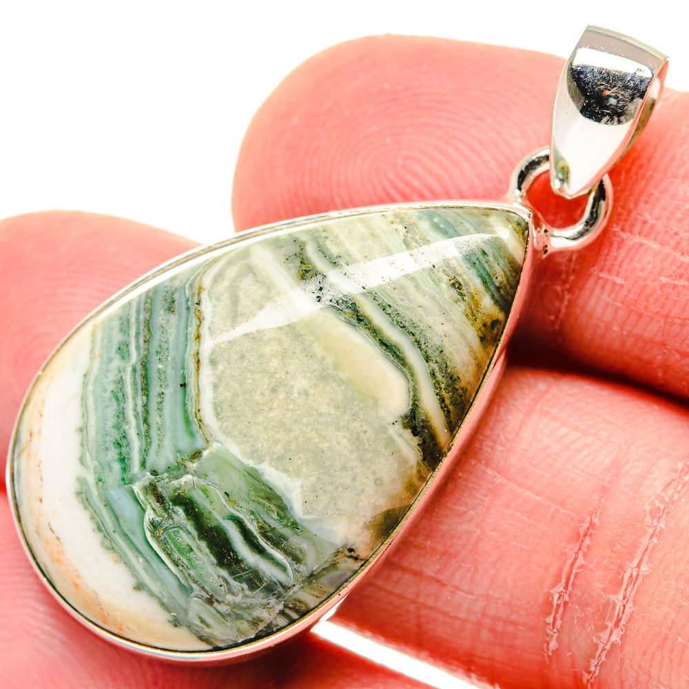 Ocean Jasper Pendants handcrafted by Anasilvercos - PD19862