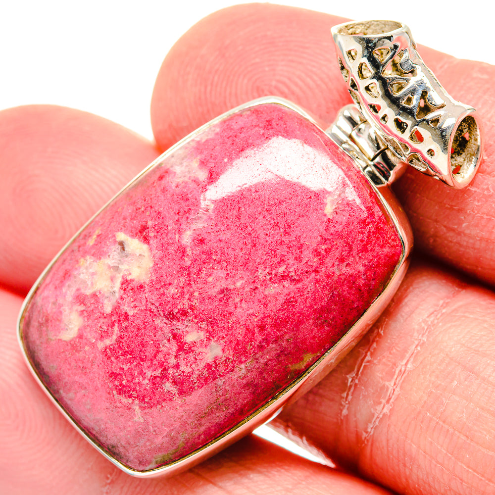 Rhodochrosite Pendants handcrafted by Anasilvercos - PD19867