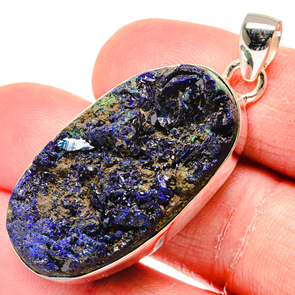 Azurite Pendants handcrafted by Anasilvercos - PD19872