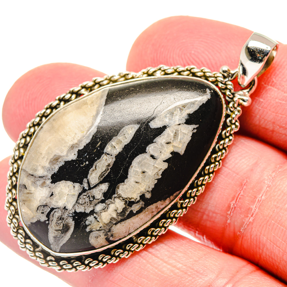 Pinolith Jasper Pendants handcrafted by Anasilvercos - PD19875