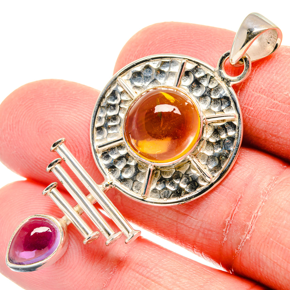 Citrine Pendants handcrafted by Anasilvercos - PD19900