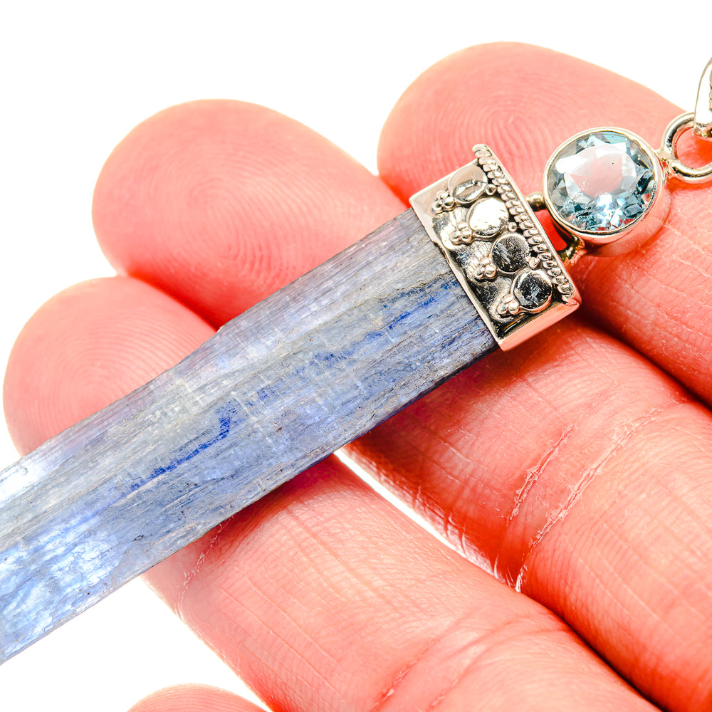 Kyanite Pendants handcrafted by Anasilvercos - PD19916