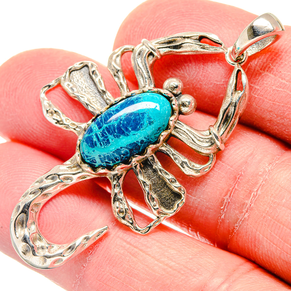 Shattuckite Pendants handcrafted by Anasilvercos - PD19930