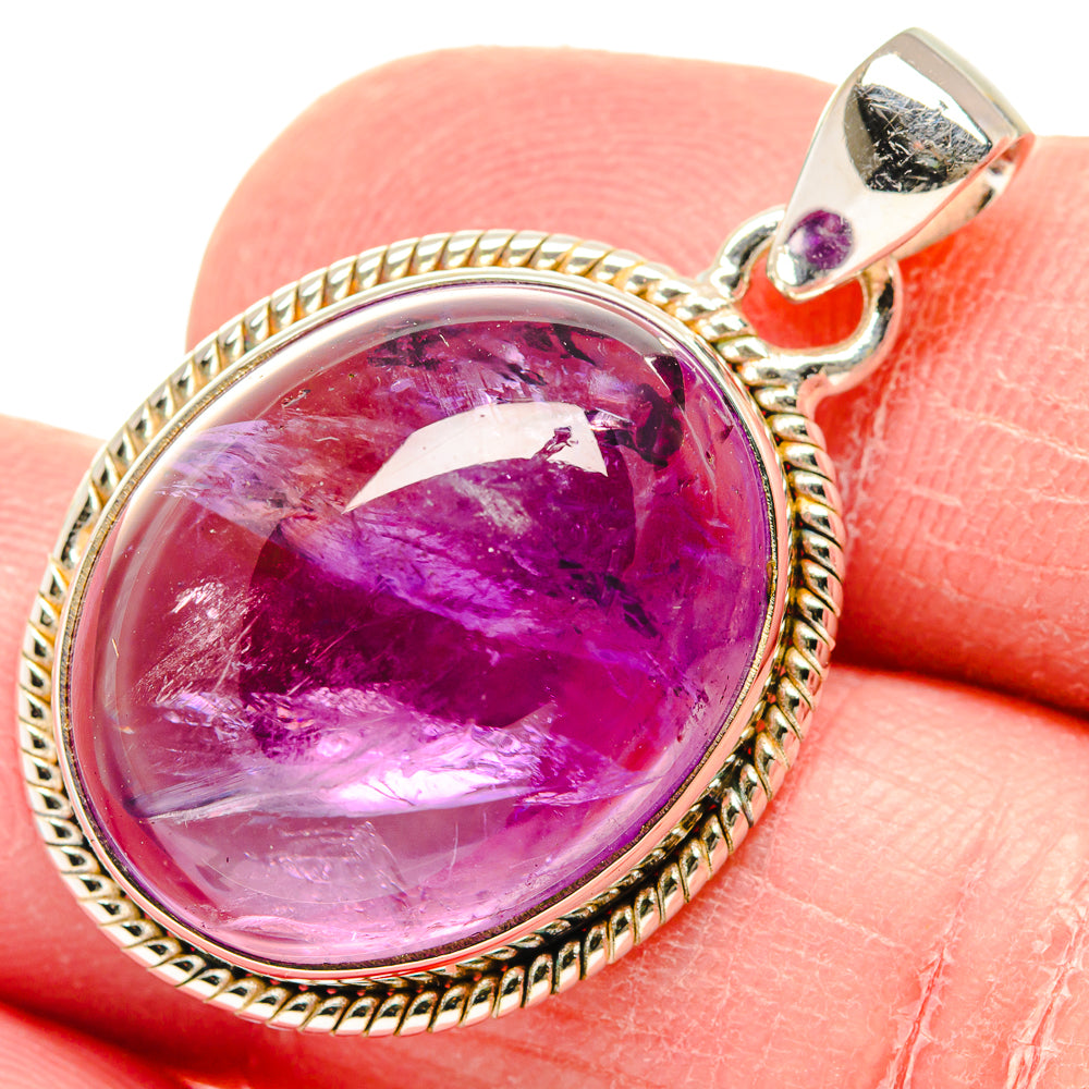 Amethyst Pendants handcrafted by Anasilvercos - PD19948