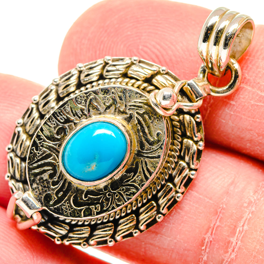 Chrysocolla Pendants handcrafted by Anasilvercos - PD19954