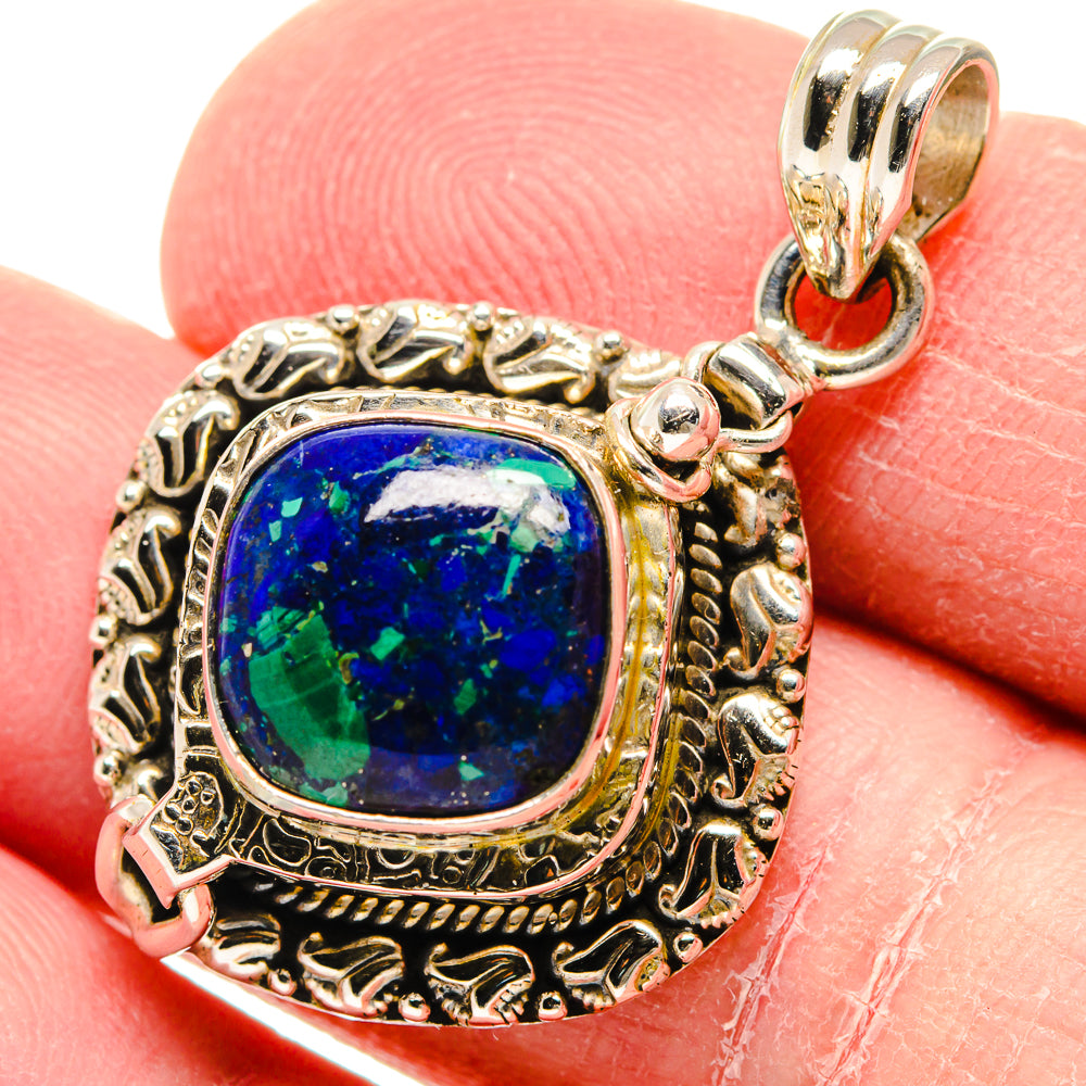 Azurite Pendants handcrafted by Anasilvercos - PD19959
