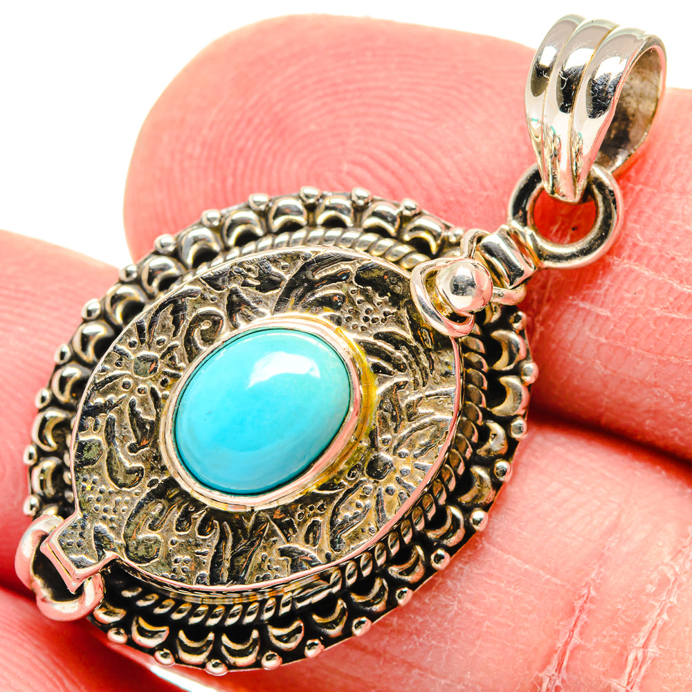 Larimar Pendants handcrafted by Anasilvercos - PD19964