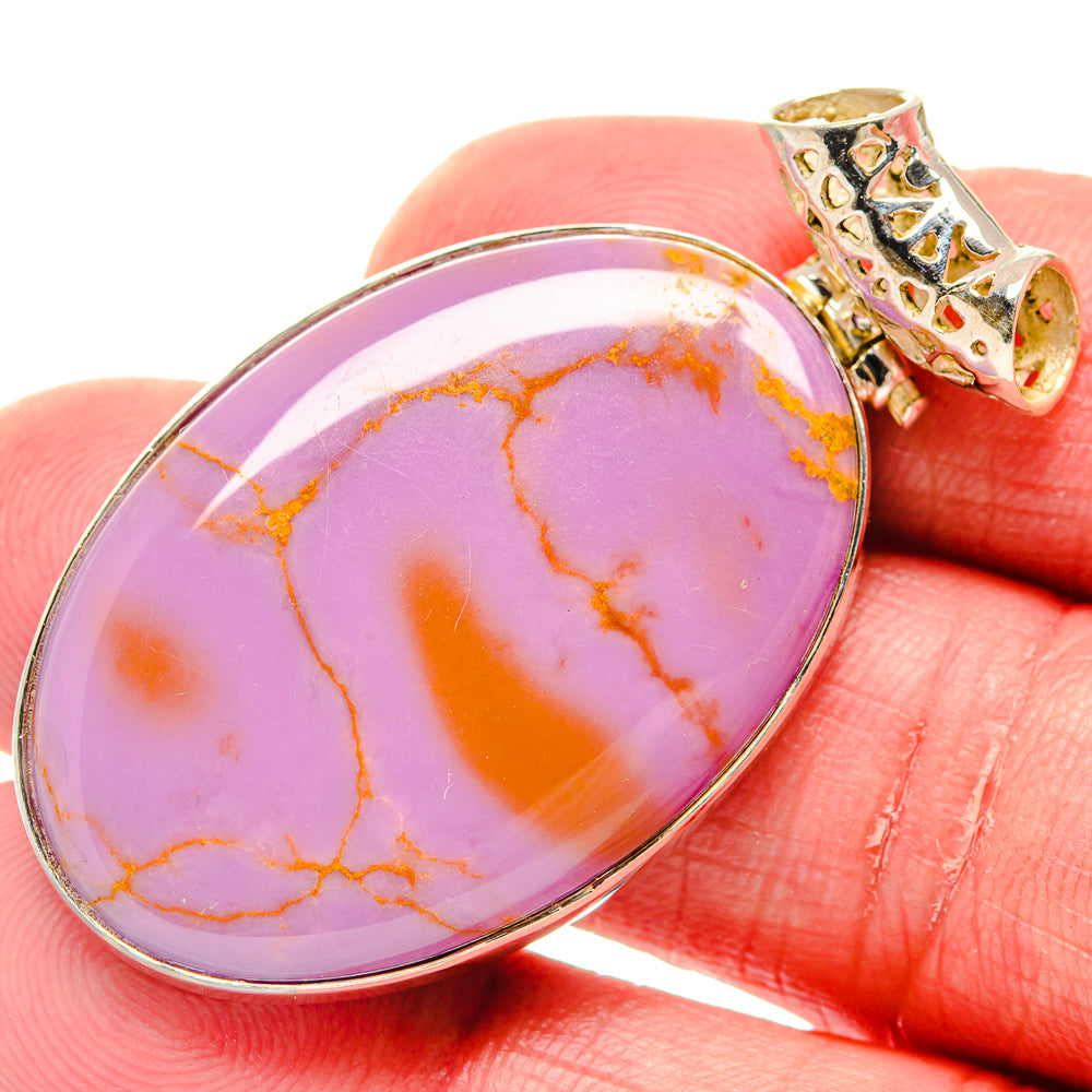 Phosphosiderite Pendants handcrafted by Anasilvercos - PD20001