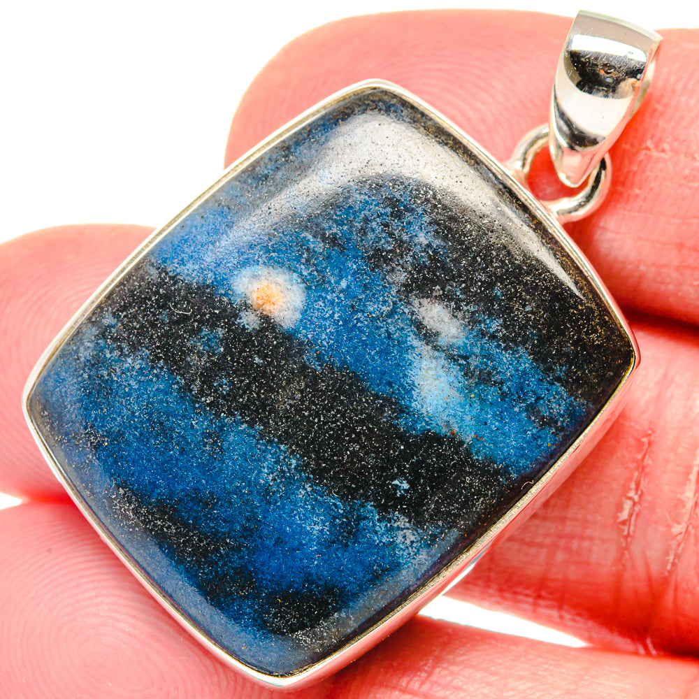 Shattuckite Pendants handcrafted by Anasilvercos - PD20007