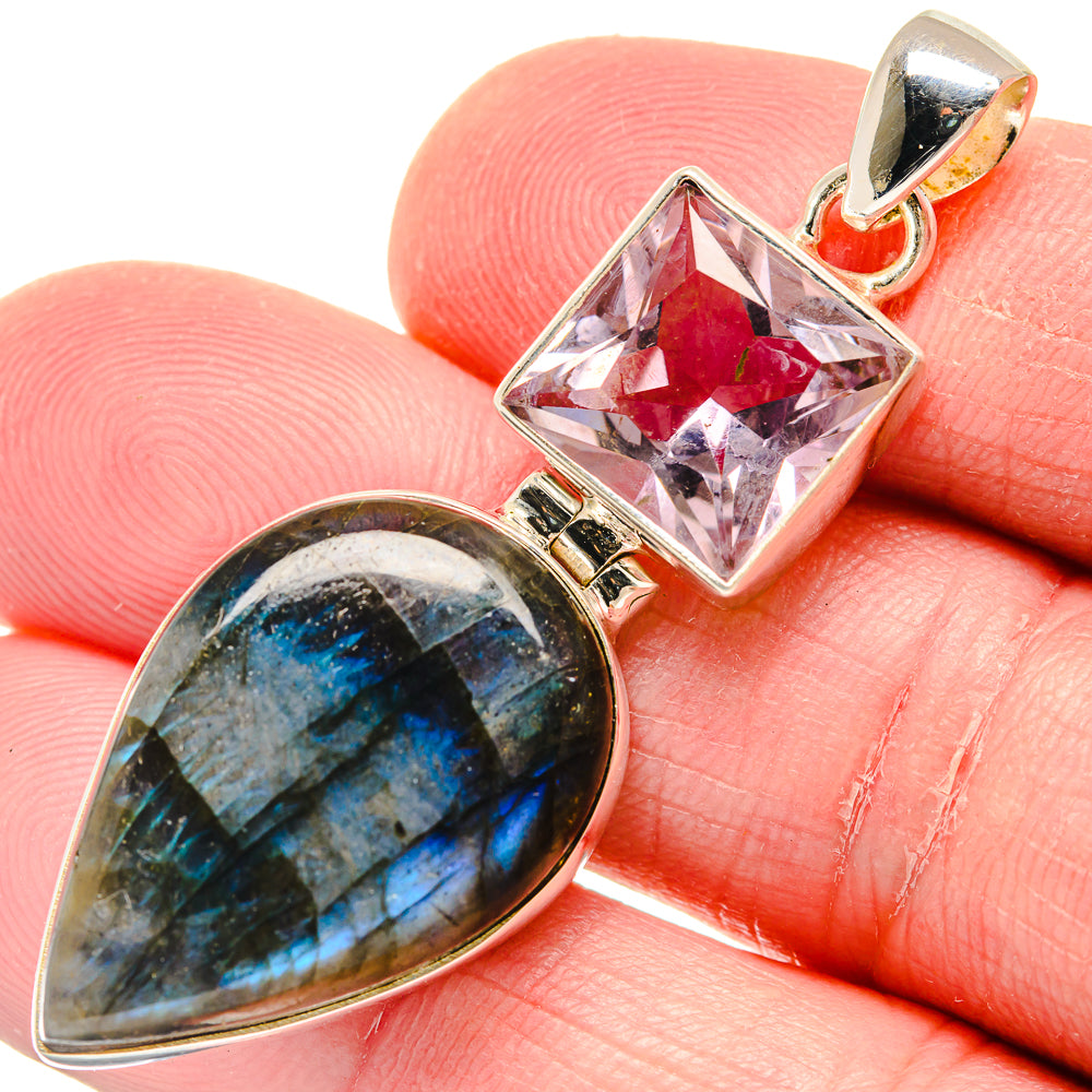 Labradorite Pendants handcrafted by Anasilvercos - PD20051