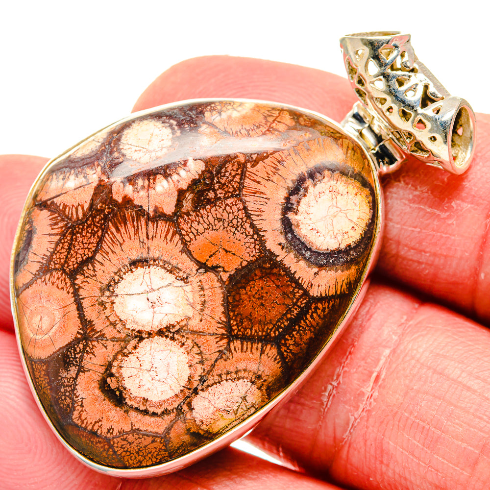 Poppy Jasper Pendants handcrafted by Anasilvercos - PD20060
