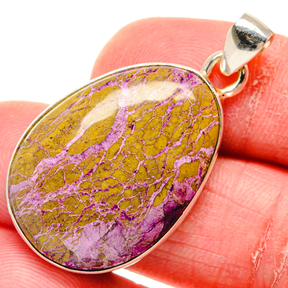 Stichtite Pendants handcrafted by Anasilvercos - PD20068