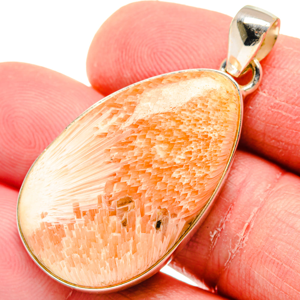 Scolecite Pendants handcrafted by Anasilvercos - PD20071