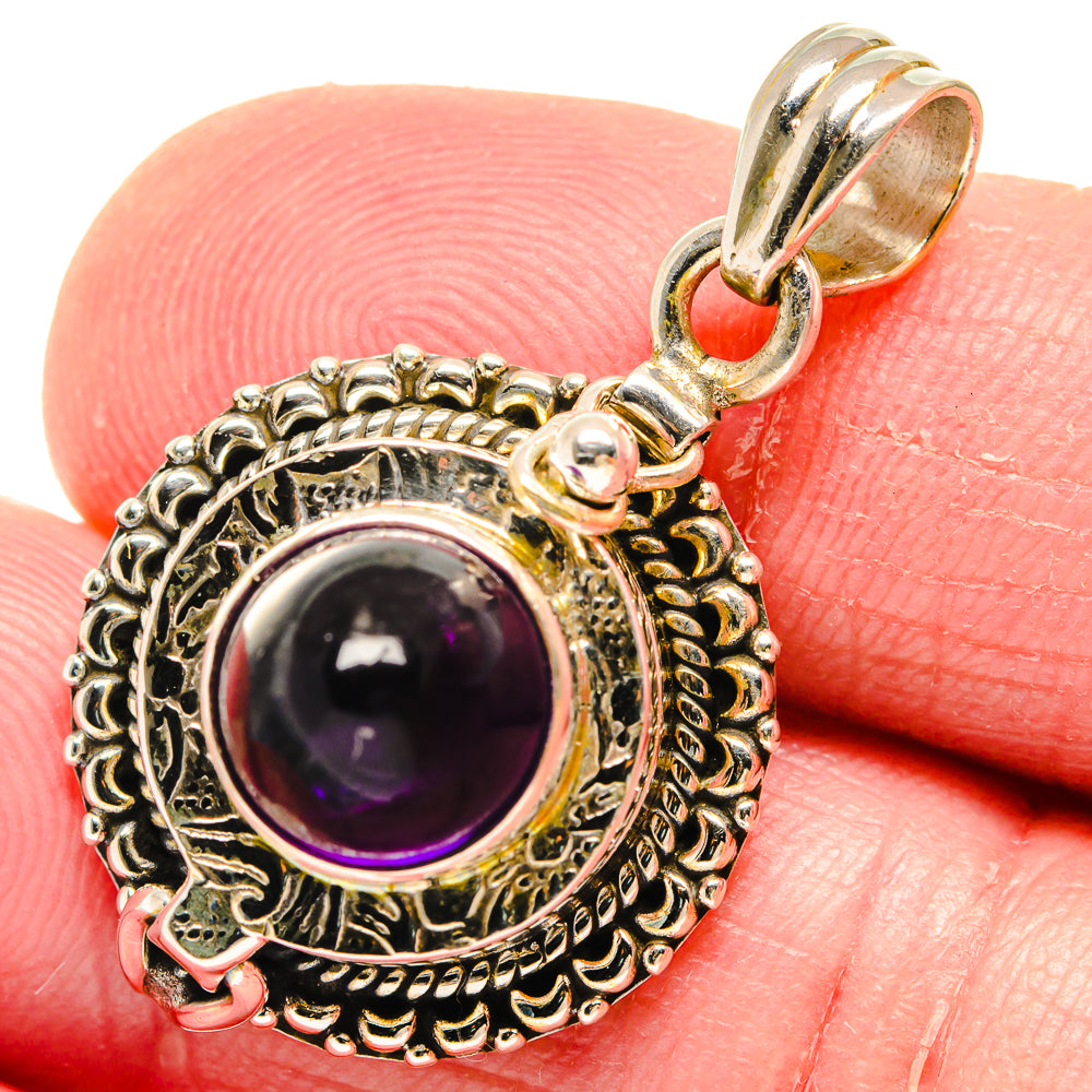 Amethyst Pendants handcrafted by Anasilvercos - PD20099