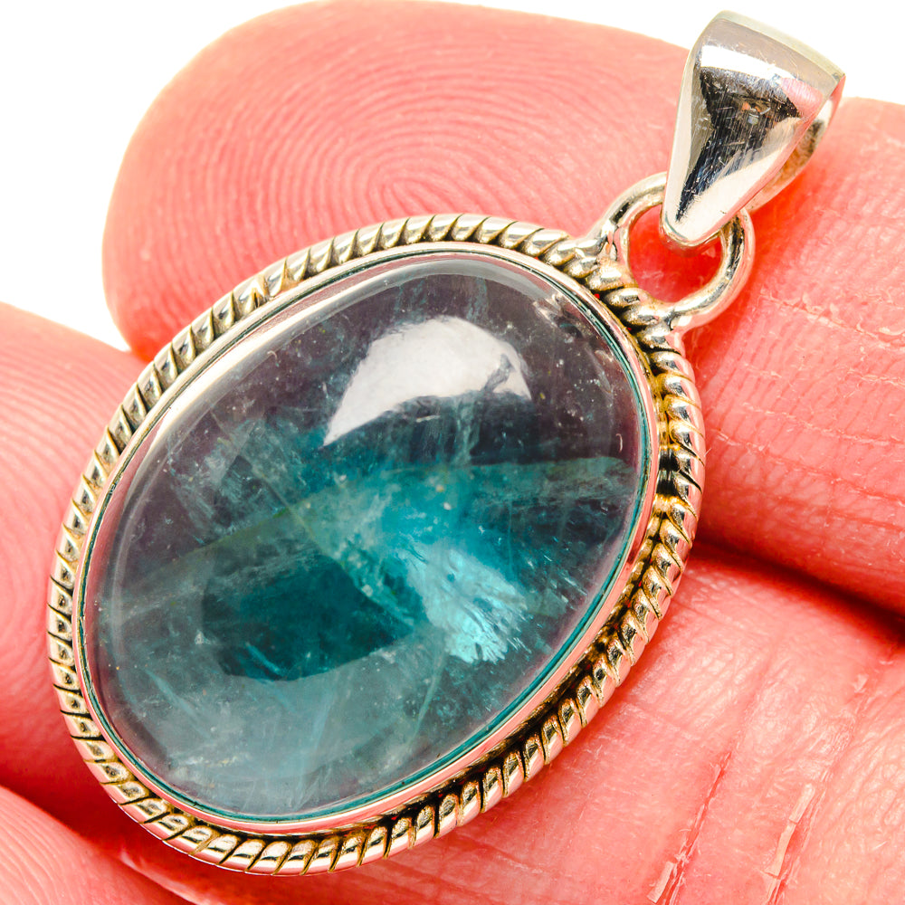Aquamarine Pendants handcrafted by Anasilvercos - PD20132