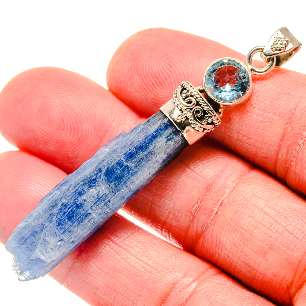 Kyanite Pendants handcrafted by Anasilvercos - PD20159