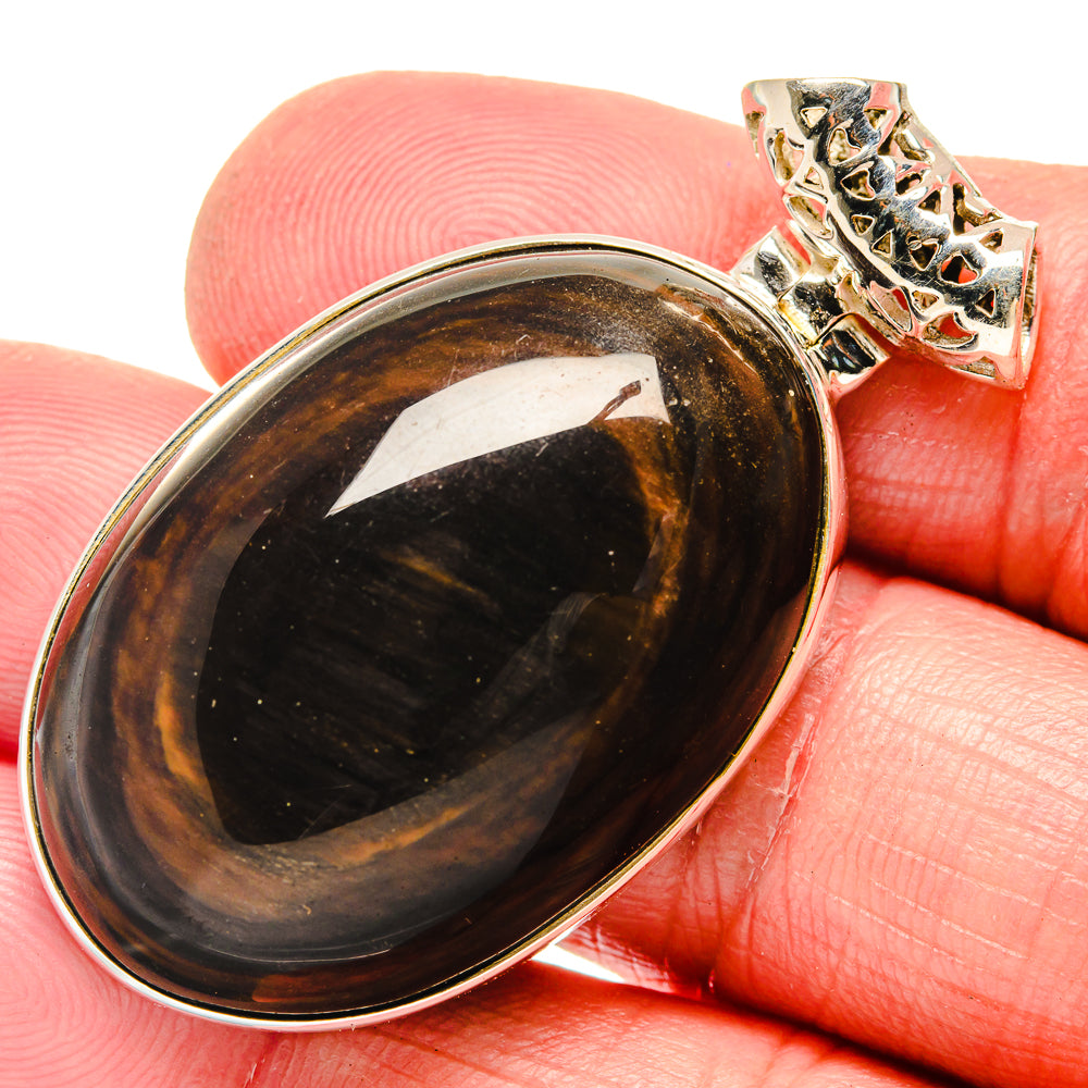 Hypersthene Pendants handcrafted by Anasilvercos - PD20179