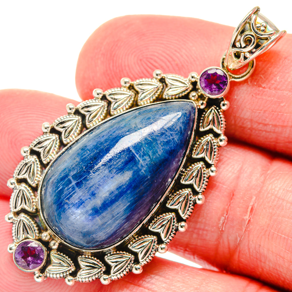 Kyanite Pendants handcrafted by Anasilvercos - PD20195