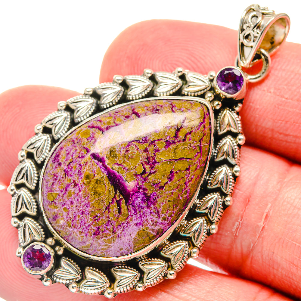 Stichtite Pendants handcrafted by Anasilvercos - PD20198