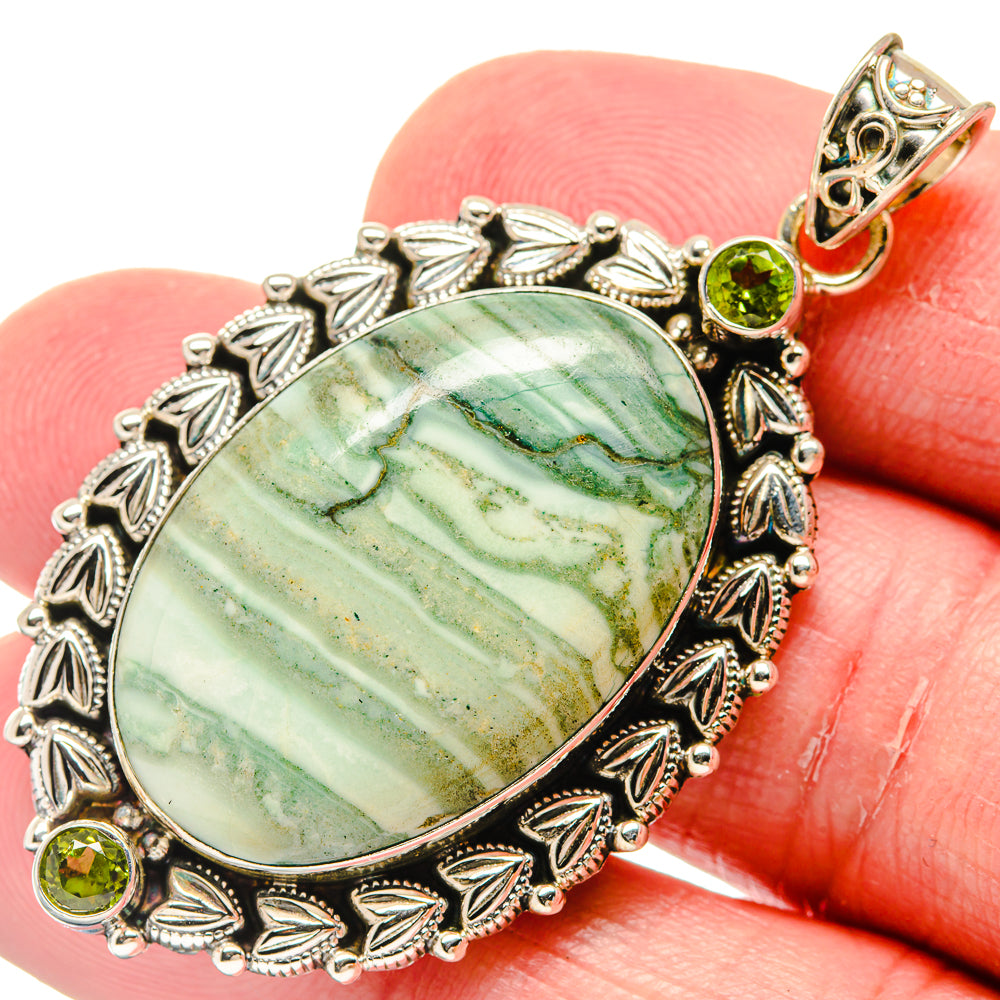 Ocean Jasper Pendants handcrafted by Anasilvercos - PD20200