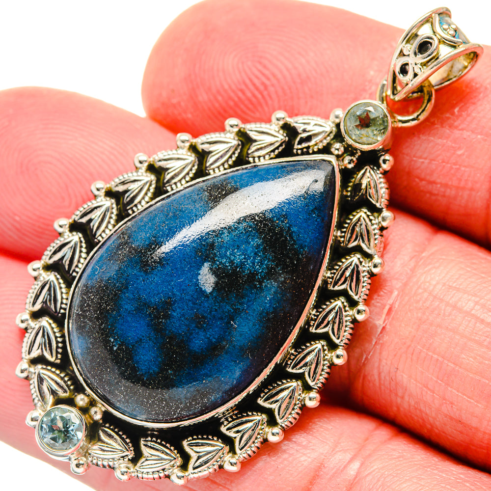 Shattuckite Pendants handcrafted by Anasilvercos - PD20204