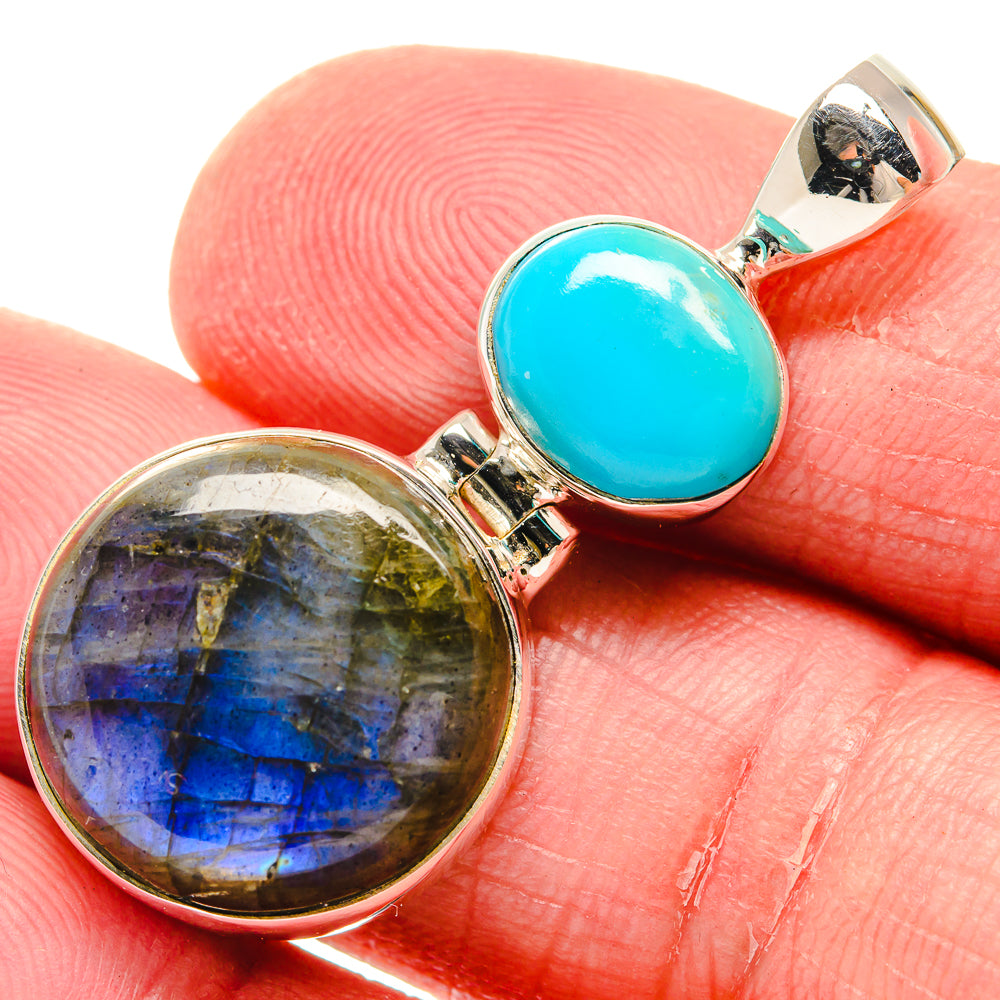 Labradorite Pendants handcrafted by Anasilvercos - PD20211