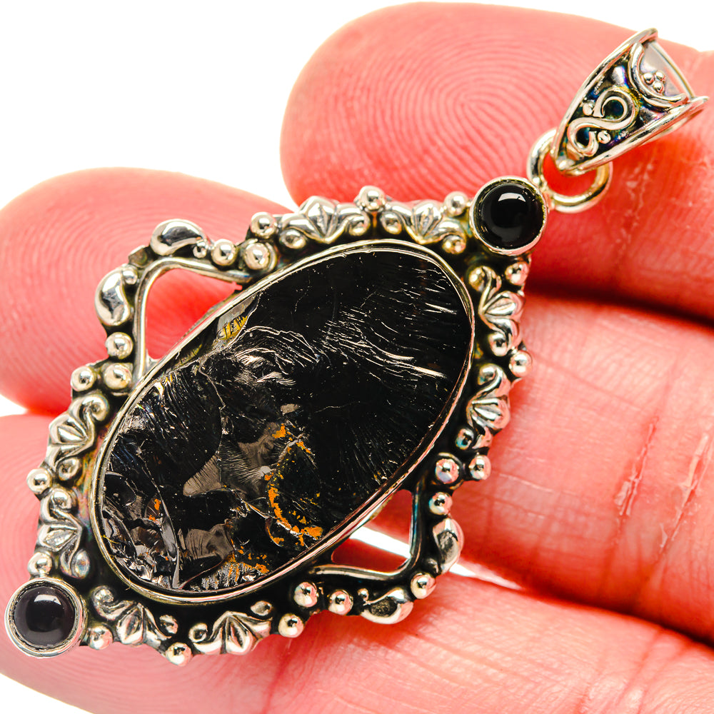 Shungite Pendants handcrafted by Anasilvercos - PD20220