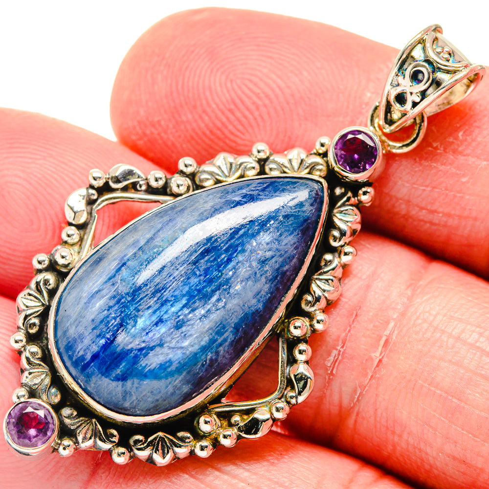 Kyanite Pendants handcrafted by Anasilvercos - PD20223