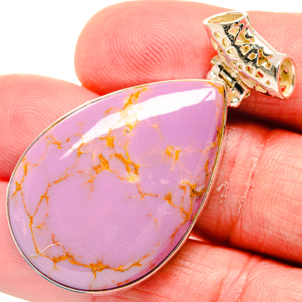 Phosphosiderite Pendants handcrafted by Anasilvercos - PD20243