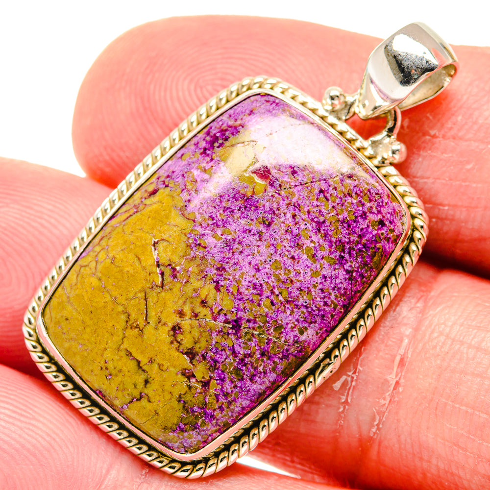 Stichtite Pendants handcrafted by Anasilvercos - PD20266