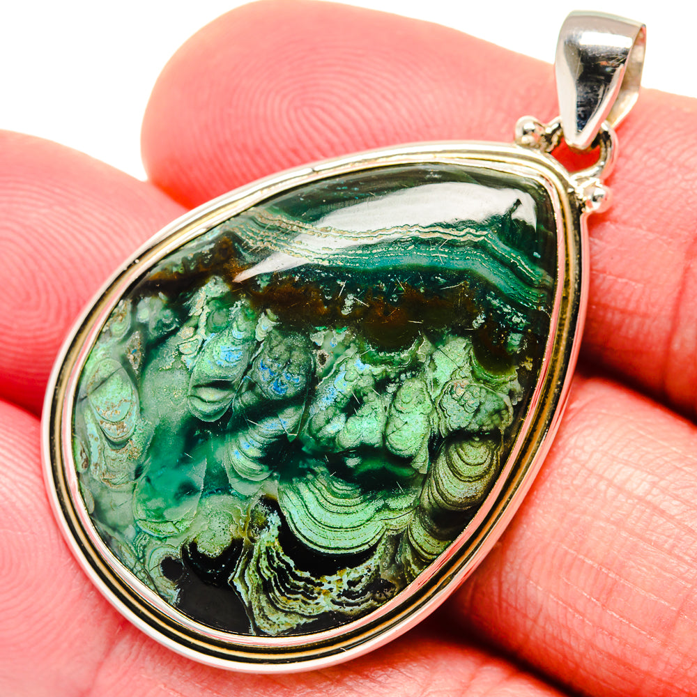 Rainforest Opal Pendants handcrafted by Anasilvercos - PD20355