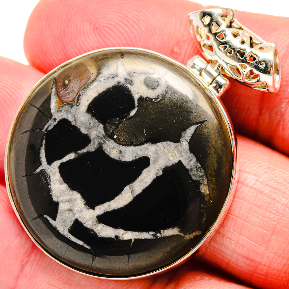 Septarian Geode Pendants handcrafted by Anasilvercos - PD20365
