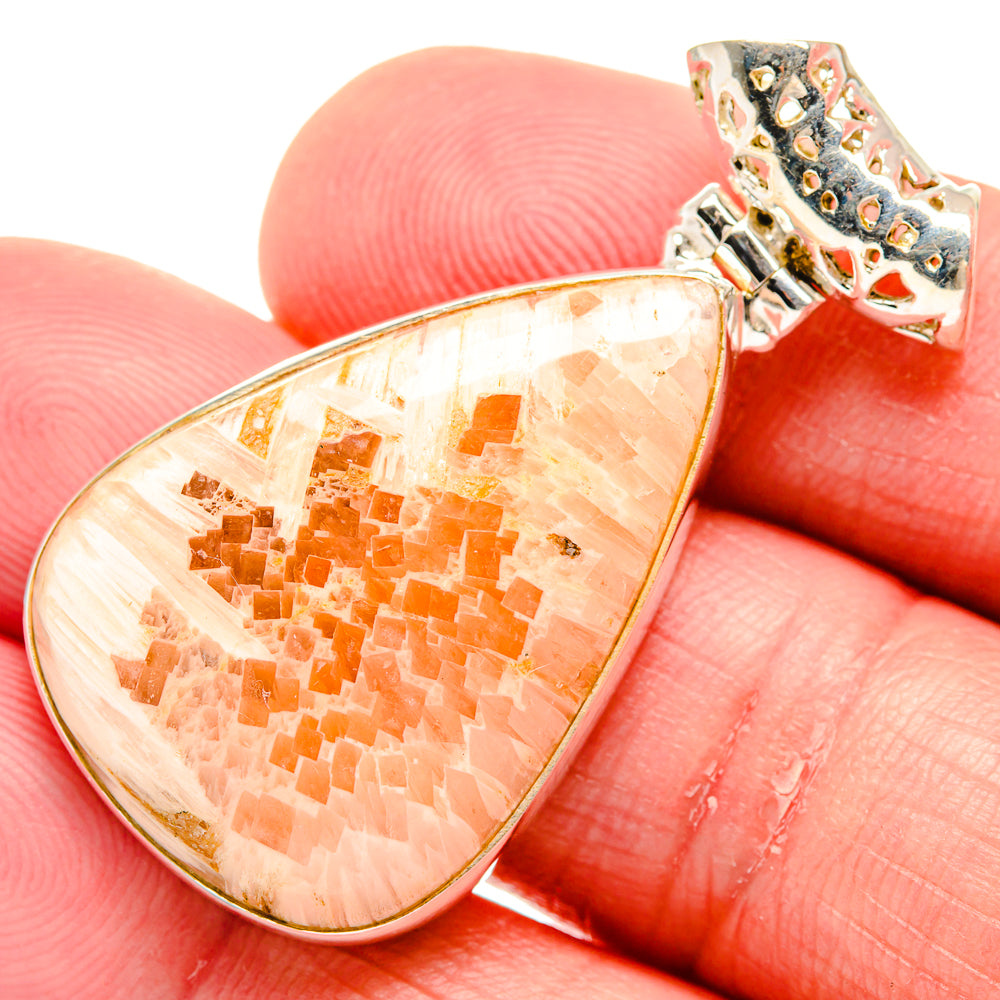 Scolecite Pendants handcrafted by Anasilvercos - PD20392