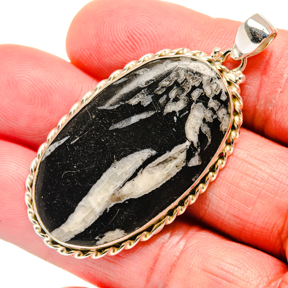 Pinolith Jasper Pendants handcrafted by Anasilvercos - PD20441