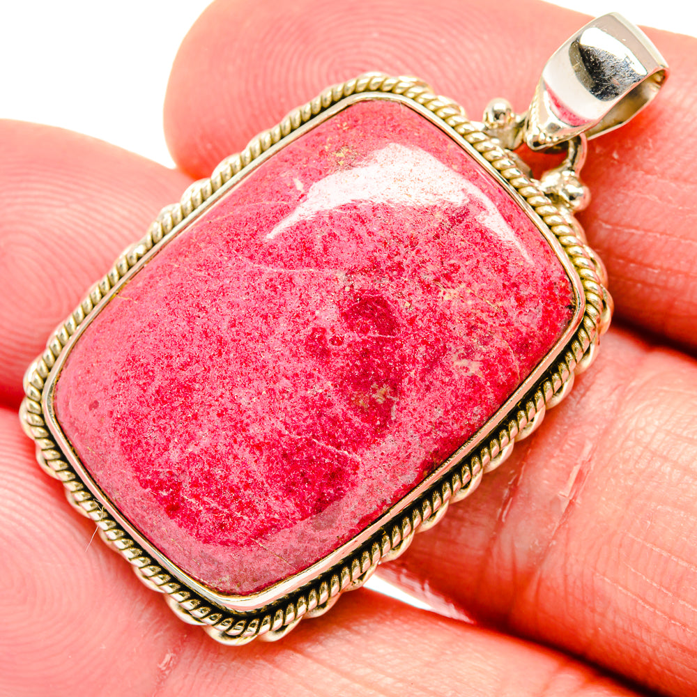 Rhodochrosite Pendants handcrafted by Anasilvercos - PD20498