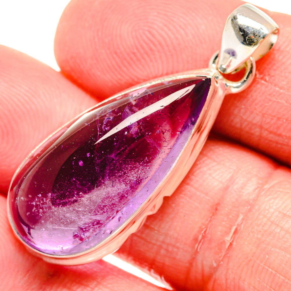 Amethyst Pendants handcrafted by Anasilvercos - PD20514