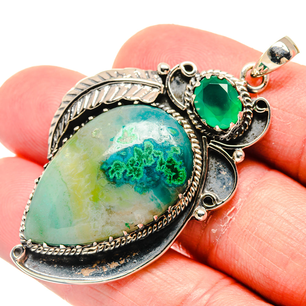 Ocean Jasper Pendants handcrafted by Anasilvercos - PD20583