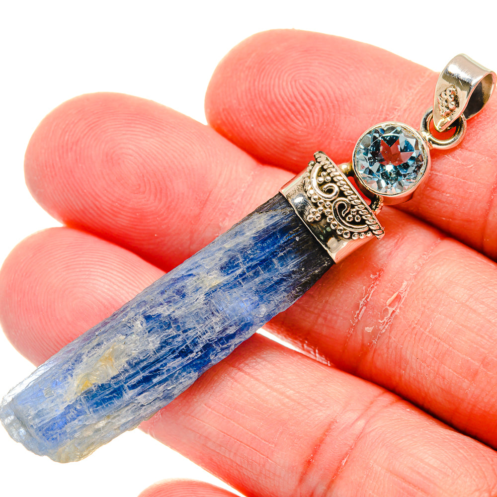Kyanite Pendants handcrafted by Anasilvercos - PD20606