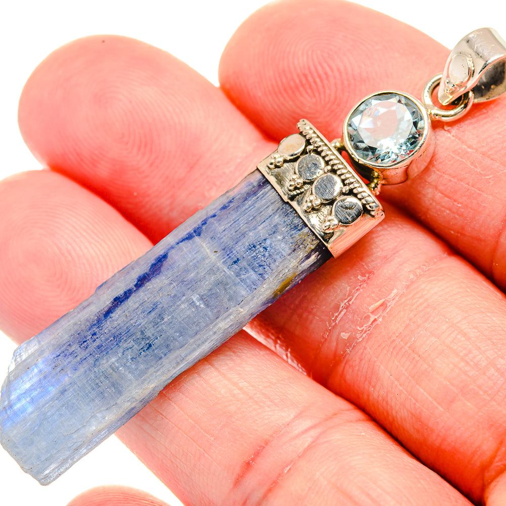 Kyanite Pendants handcrafted by Anasilvercos - PD20610